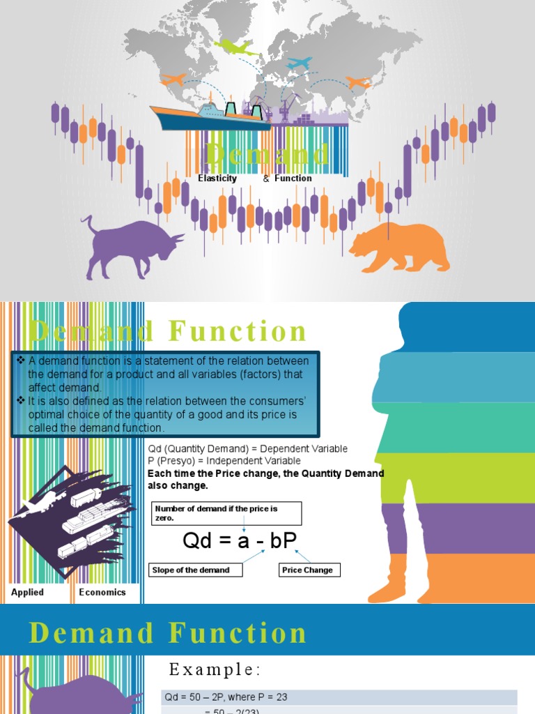 Understanding Demand Functions & Elasticity | PDF | Demand | Price ...