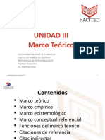 Unidad III - Marco Teórico