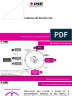 Mecanismos de Recolección y Recepción de Paquetes Electorales - 13052021