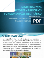 Seguridad vial y principios de los conductores