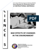 01_Bad Effects of Changes in the Environment