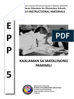 01_Kaalaman Sa Matalinong Pamimili