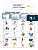 Staying in Shape Activities Level 1 Handout