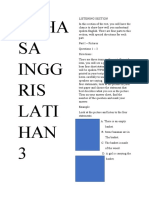 Bahasa Inggris Latihan 3