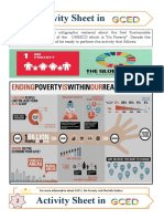 Activity Sheet In: For More Information About SGD 1. No Poverty Visit The Links Below