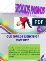 ejercicios pasivos