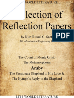 Collection of Reflection Papers: Araby