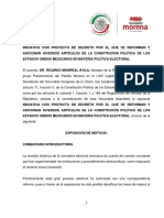 Propuesta Final de Reforma Constitucional Electoral (2)