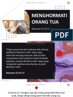 Menghormati Orangtua