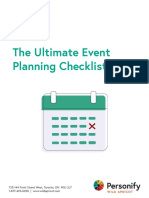 The Ultimate Event Planning Checklist by Wild Apricot