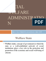 Social Welfare Administration