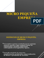 Micro Pequeña Empresa