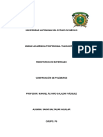 Comparación Polímeros - Sba