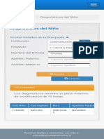 Diagnósticos Del Niño Senainfo Servicio Nacional de Menores