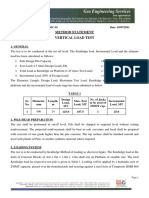 Methodology-Vertical Load Test-Routine