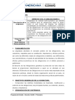 Obligaciones Programa