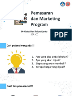 Materi - Pak Gatot - Pemasaran Dan Marketing Program