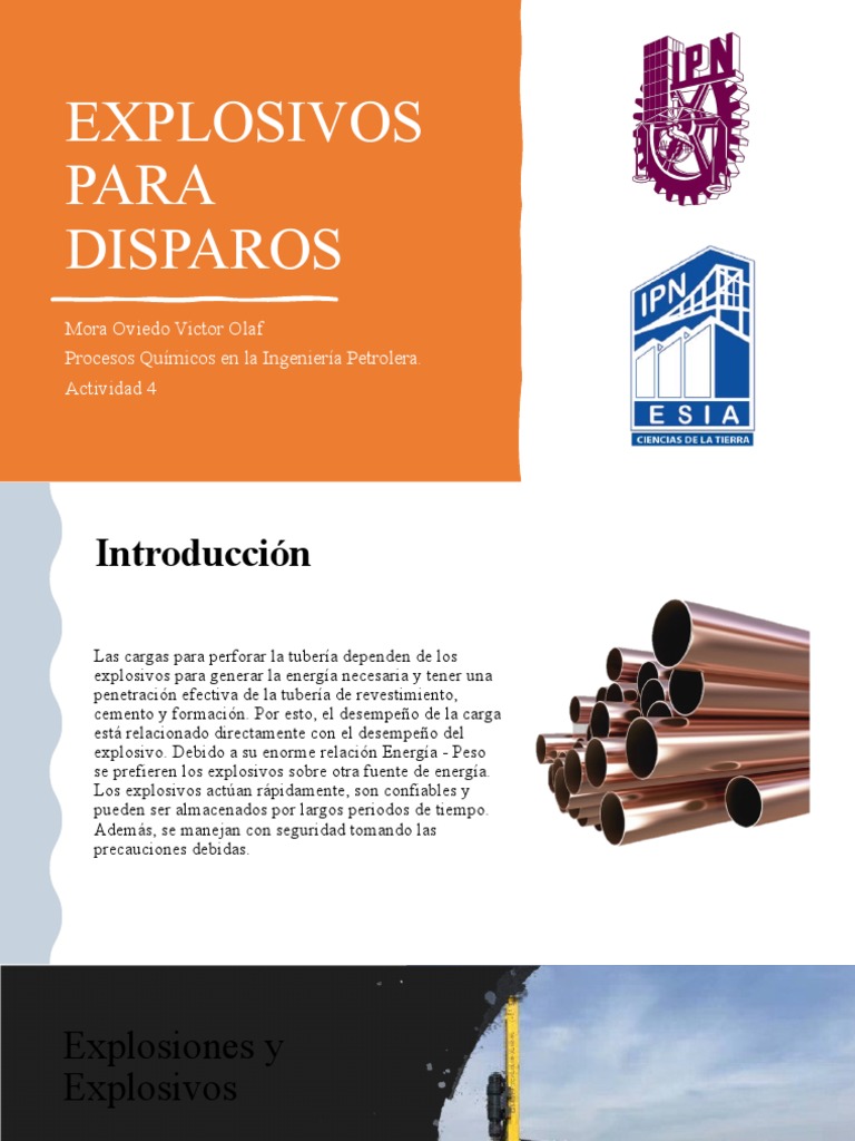 Tipos de explosivos en perforación | PDF | Explosión | Combustión