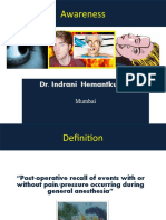 Awareness: Dr. Indrani Hemantkumar