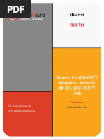 Huawei: Huawei Certified ICT Associate - Security (Hcia-Security v3.0)