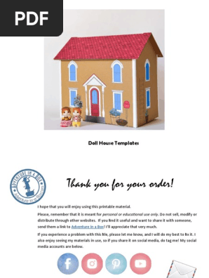 Printable-Dollhouse-Templates