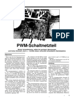 PWM-Schaltnetzteil: Stromversorgungen