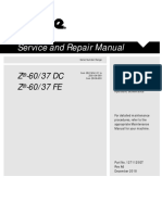Service and Repair Manual: Z - 60/37 DC Z - 60/37 FE