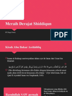 Meraih Derajat Shiddiqun