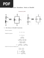 ImpedanceTransform Serial-Parallel