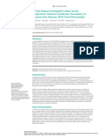 Case Study - ARDS Due To COVID19