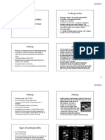 Parking Studies: DR Rawid