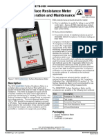 SRMETER2 Surface Resistance Meter Installation, Operation and Maintenance