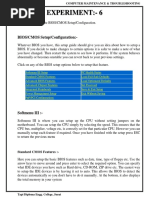 Experiment:-6: Standard CMOS Features