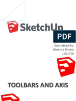 Basic tools and functions in SketchUp