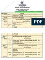 Weekly Home Learning Plan: Republic of The Philippines Department of Education