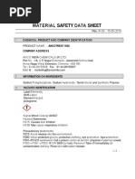 Material Safety Data Sheet: Repol PP | PDF | Combustion | Toxicity
