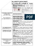 (Ivmvqwbk ' E I Wbivcëv Welqk Z - Vejx) : Material Safety Data Sheet