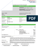 Limite D Compa Ny: "A" Policy For Act Liability Insurance (Four Wheeler) - Policy Schedule