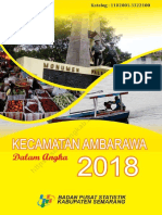 Kecamatan Ambarawa Dalam Angka 2018