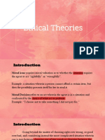 Ethical Theory 4 - Utilitarianism