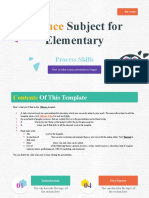 Science Subject For Elementary - 3rd Grade - Process Skills by Slidesgo