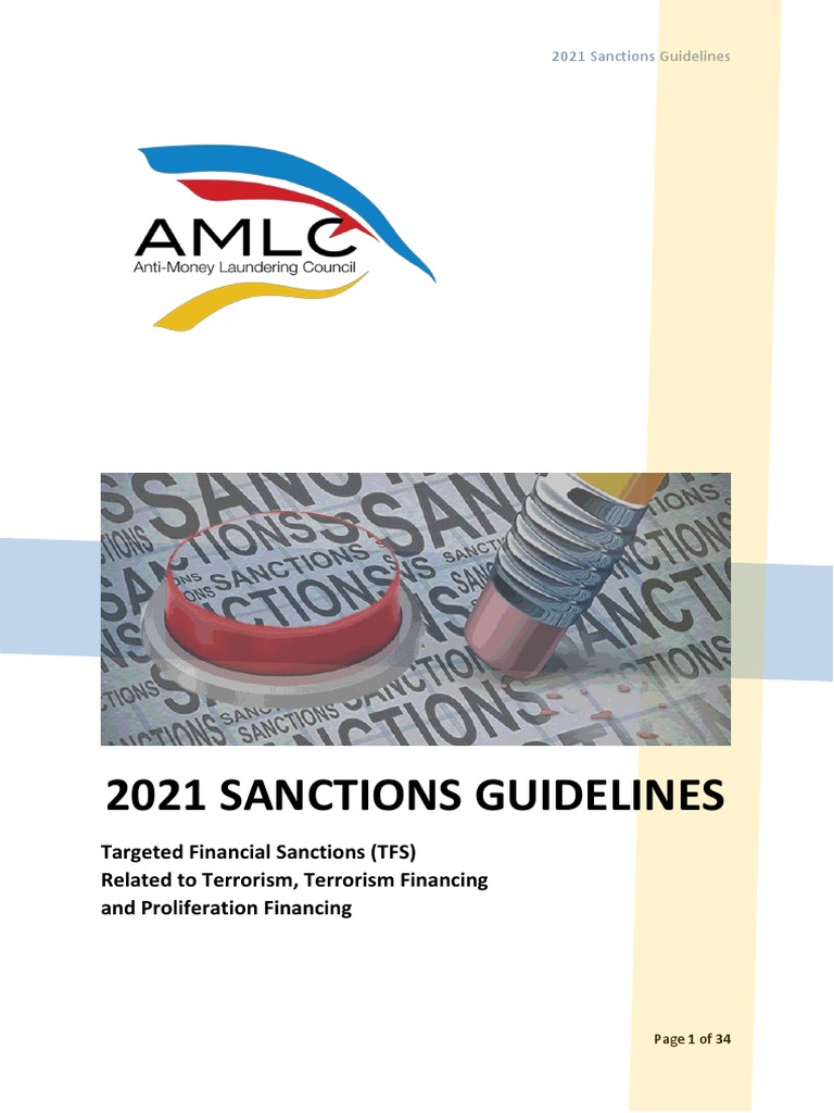 Guidelines for Implementing Targeted Financial Sanctions Related to ...