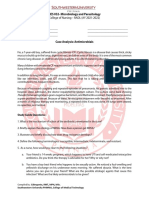 Case Analysis Antimicrobials