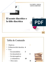 Uso de la tilde diacrítica en palabras monosílabas, demostrativos, interrogativos y casos especiales