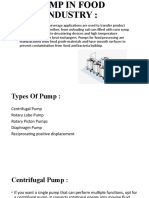 Types of Pump