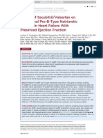 Effects of Sacubitril Valsartan On