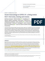 Innate Immunology in COVID-19-a Living Review. Part I: Viral Entry, Sensing and Evasion