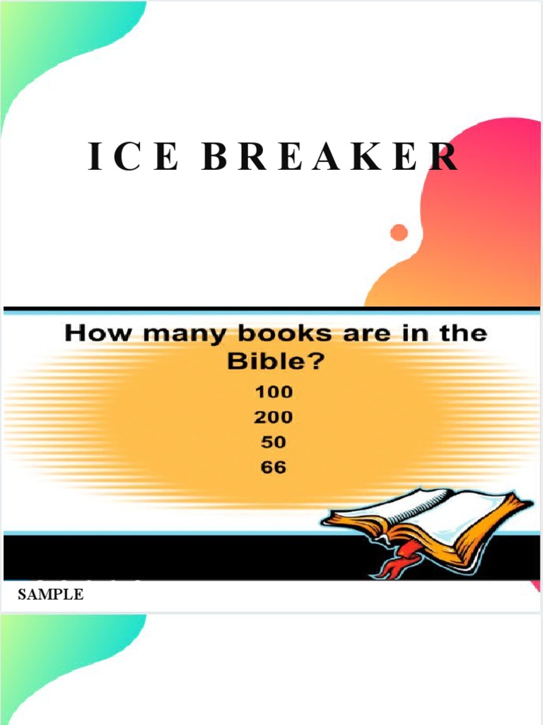 Icebreaker PDF