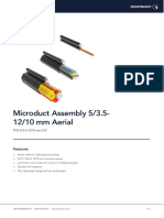 Microduct Assembly 5/3.5-Microduct Assembly 5/3.5 - 12/10 MM Aerial 12/10 MM Aerial