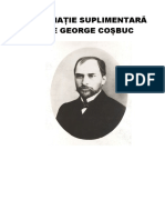 Informație Suplimentară Despre George Coșbuc